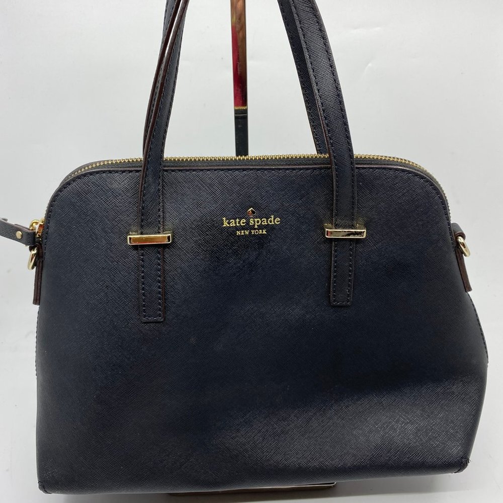 kate spade  black Large/Medium Leather Handbag - Picture 7 of 7